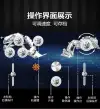 Yuxing Model Wang Libo Kaier remote control excavator high-difficulty assembly building block model mechanical engineering Vehicle 13130 Application Scenario